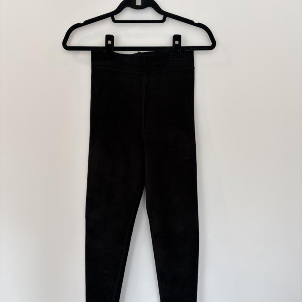 Alaia Black High-Waist Leggings